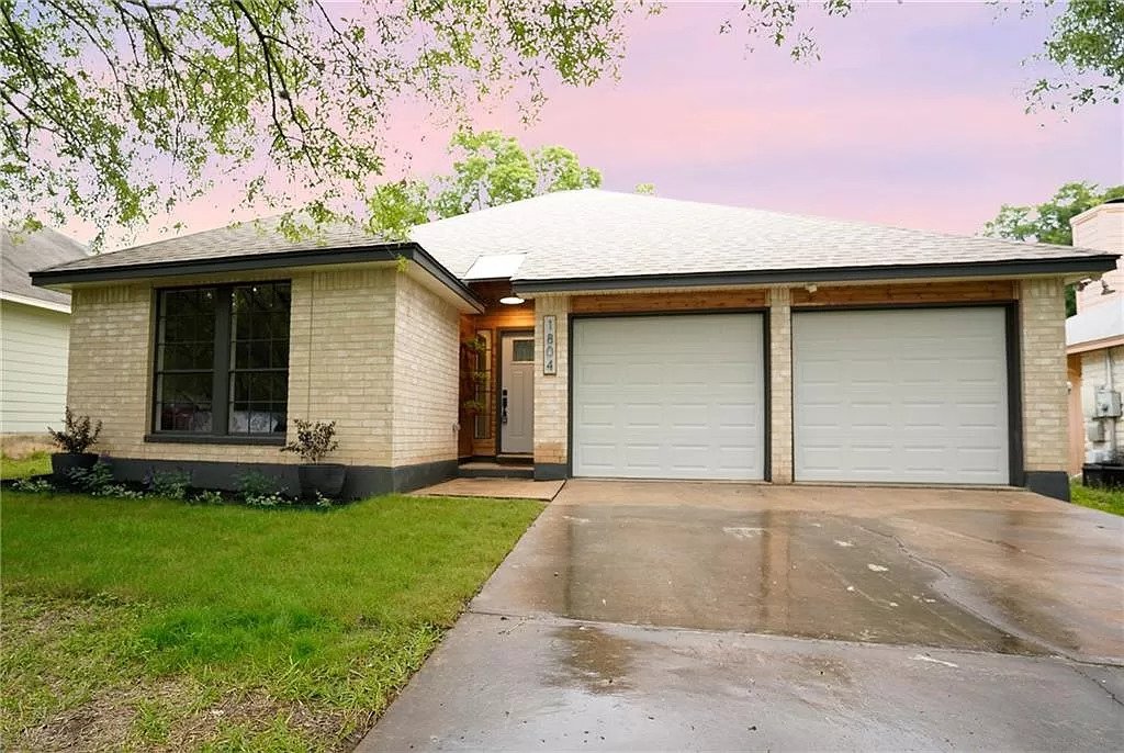 Exterior of residential flip