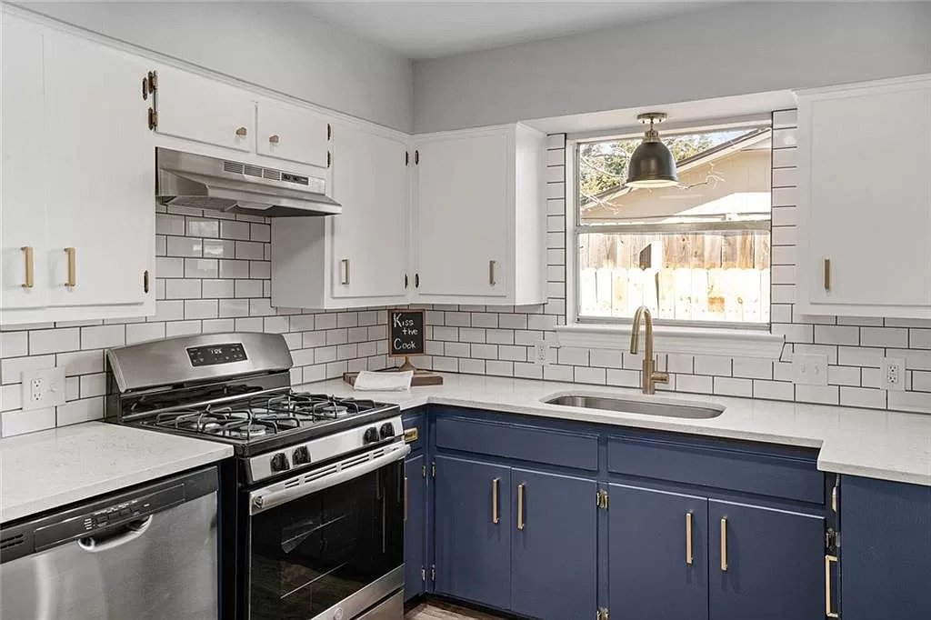 Remodeled kitchen 